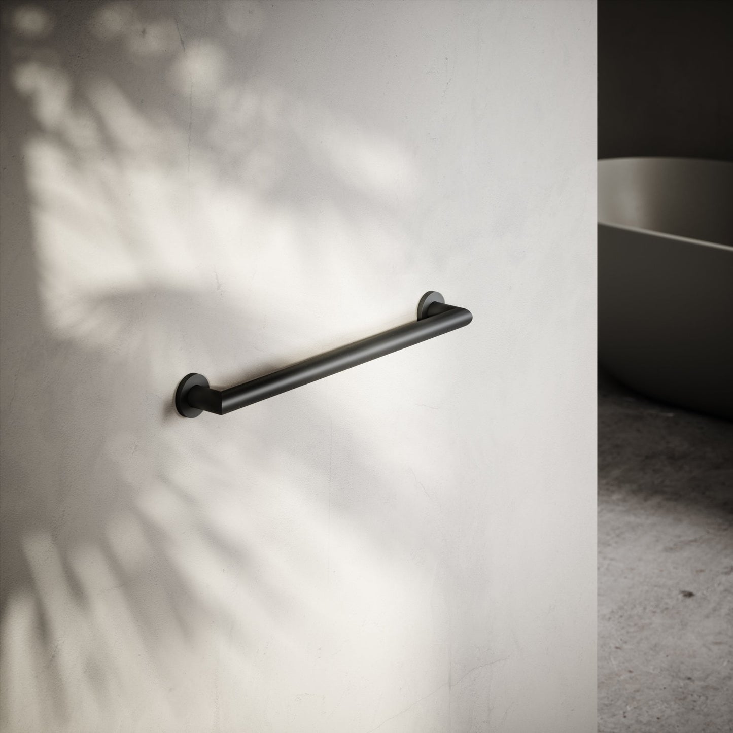 Mayfair Matte Black Doc M Grab Rail 600mm