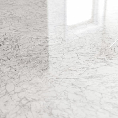 Milano High Polished Carrara Marble Wall or Floor Tile