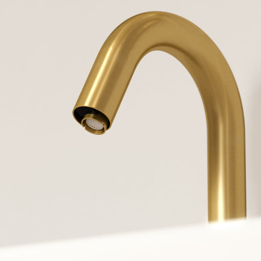 Mina Infrared Commercial Sensor Tap Brushed Gold