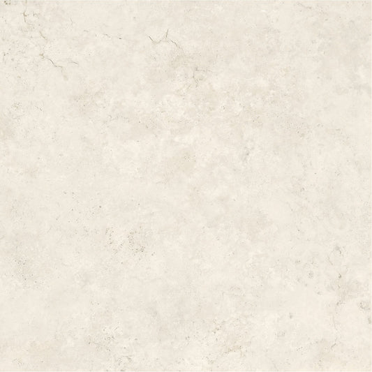 Navona Bianco Ivory Limestone Porcelain Sample