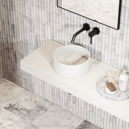 Nuvo Petite Countertop Stone Basin 300mm