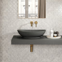 Oasis Clay Countertop Stone Basin 600mm