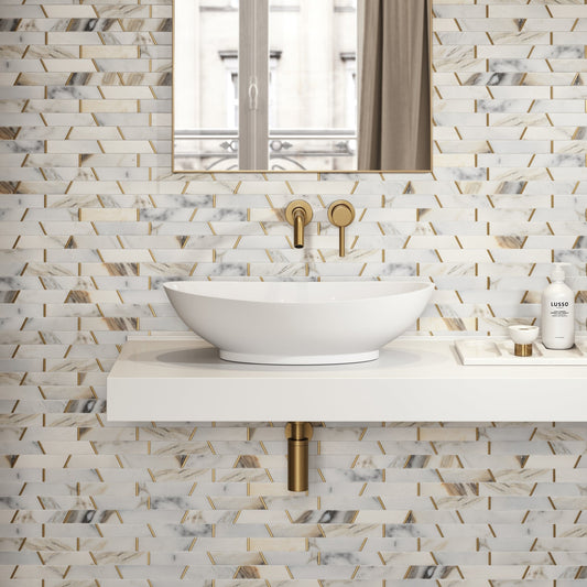 Oasis Countertop Stone Basin 600mm