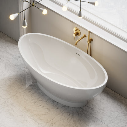Oasis Mini Freestanding Stone Bath 1550mm