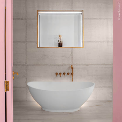 Oasis Mini Freestanding Stone Bath 1550mm