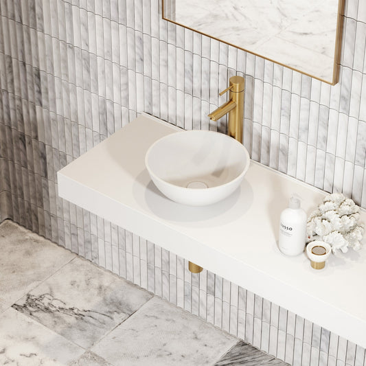 Oasis Petite Countertop Stone Basin 300mm