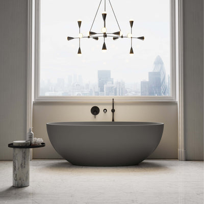 Picasso Clay Freestanding Stone Bath 1650mm