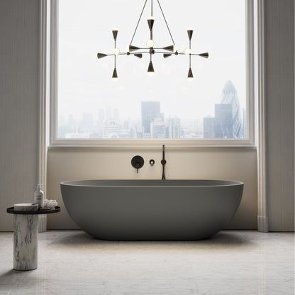 Picasso Clay Freestanding Stone Bath 1780mm