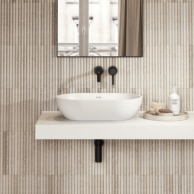 Picasso Countertop Stone Basin 580mm