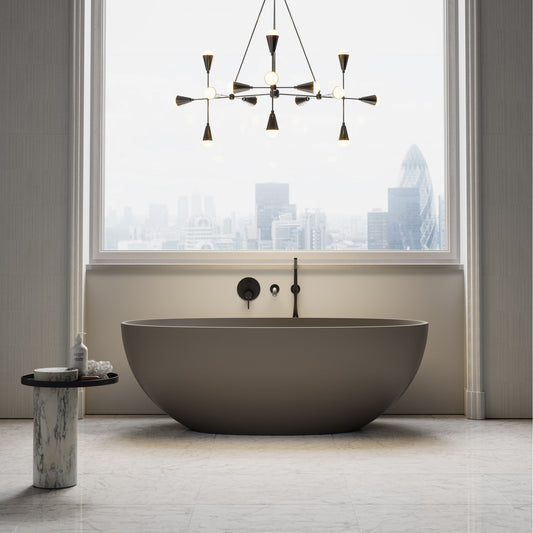 Picasso Earth Freestanding Stone Bath 1650mm