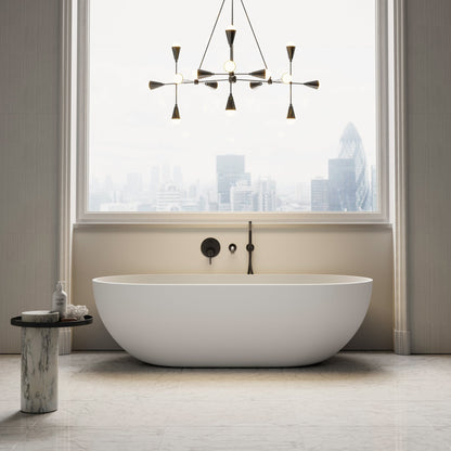 Picasso Freestanding Stone Bath 1780mm