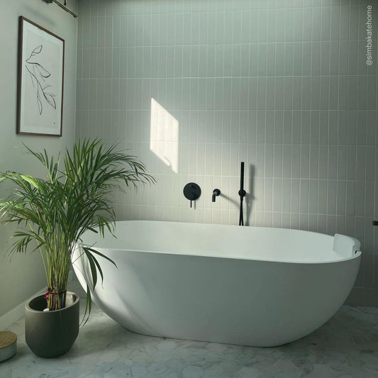 Picasso Freestanding Stone Bath 1780mm