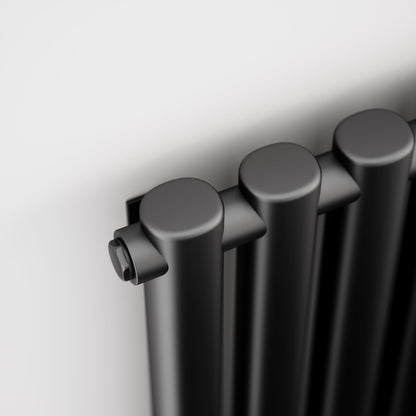 Piolo Matte Black Designer Radiator