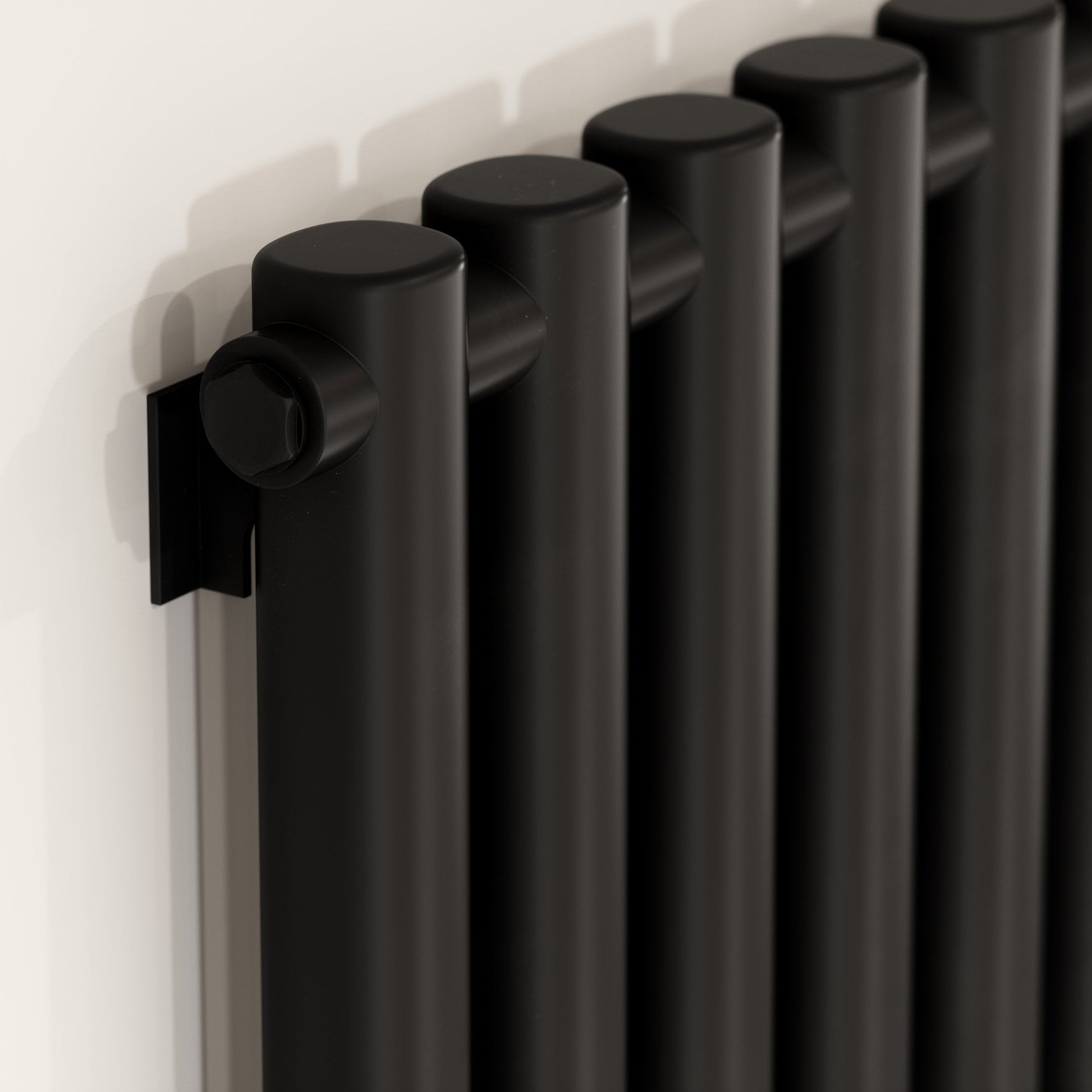 Piolo Matte Black Designer Radiator