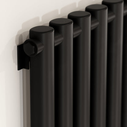 Piolo Matte Black Designer Radiator