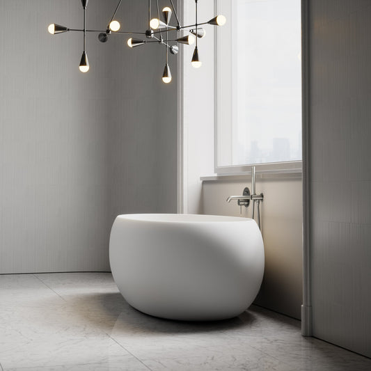 Pod Freestanding Stone Bath 1800mm