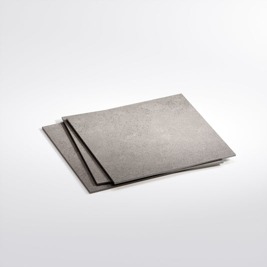 Porcini Grigio Natural Stone Porcelain Wall or Floor Tile 600 x 600mm