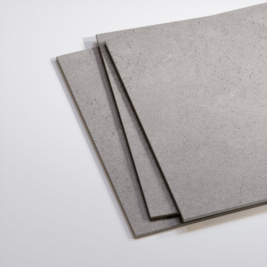 Porcini Grigio Natural Stone Porcelain Wall or Floor Tile 600 x 600mm