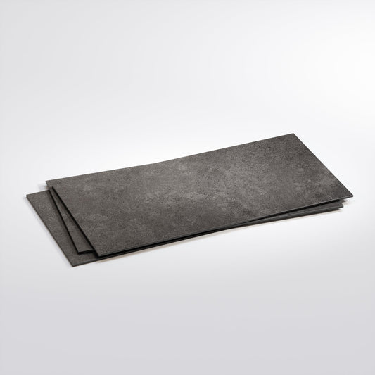 Porcini Nero Natural Stone Porcelain Tile 1200 x 600 mm