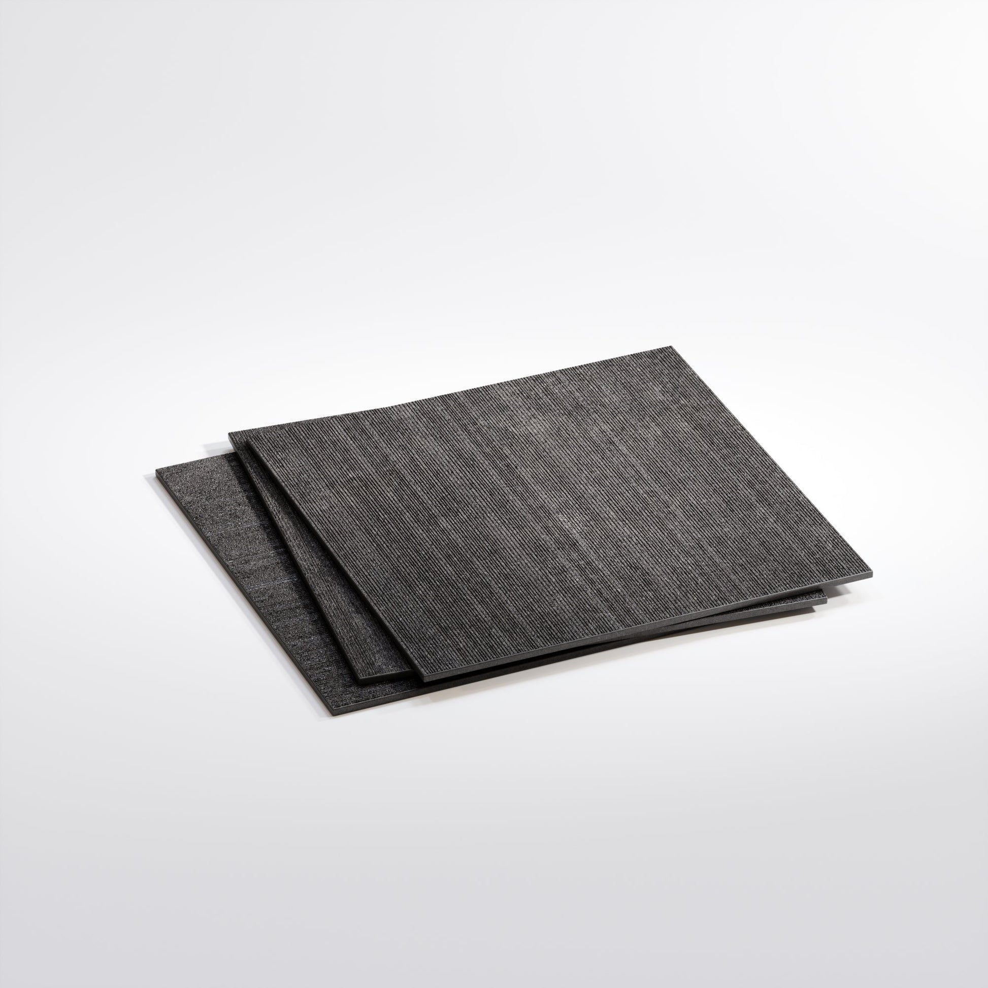 Porcini Nero Natural Stone Textured Porcelain Wall Tile 600 x 600mm