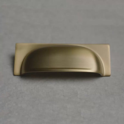 Brook Brushed Gold Cup Handle