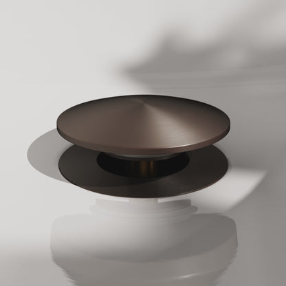 Luxe Deep Bronze Slotted Click Clack Basin Waste