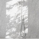 Regal Brushed Stainless Crosshead Thermostatic 2-Way Mixer Shower System