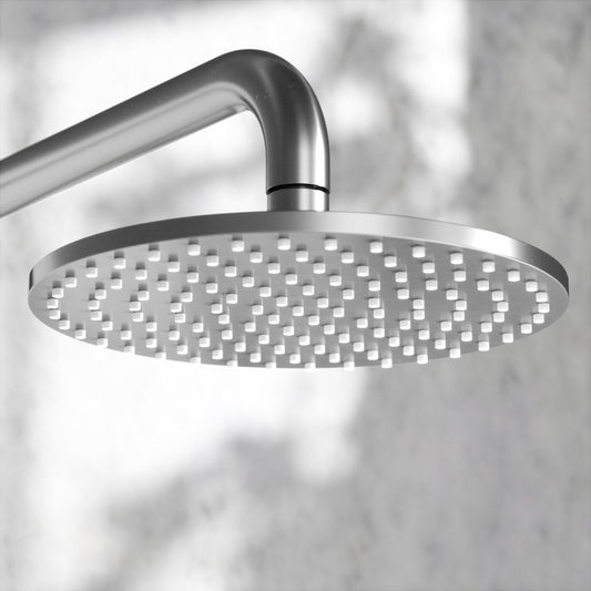 Regal Brushed Stainless Crosshead Thermostatic 3-Way Mixer Shower System