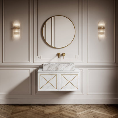 Sasso Volakas Marble Countertop Basin 600mm