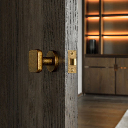 Savoy Aged Bronze Internal Door Knobs