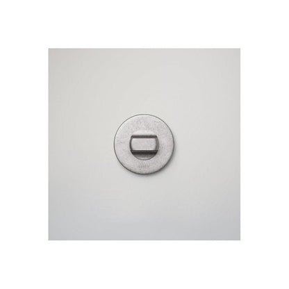 Savoy Distressed Steel WC Thumbturn with Latch
