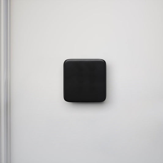 Savoy Matte Black Internal Door Knobs