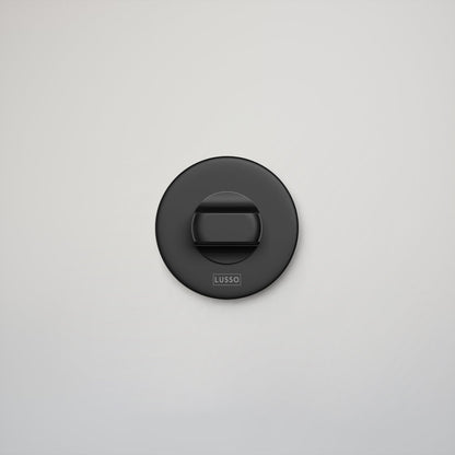 Savoy Matte Black WC Thumbturn with Latch