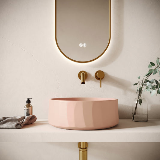 Scolpire Blush Concrete Countertop Basin 420mm