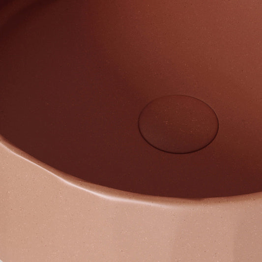 Scolpire Terracotta Concrete Countertop Basin 420mm
