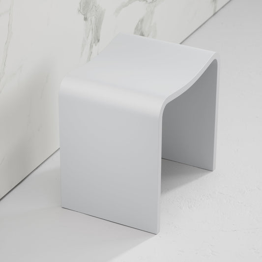 Scoop Stone Bathroom Shower Seat