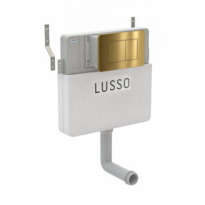 Senza Concealed Dual Flush Cistern with Flush Plate