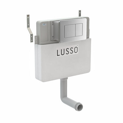 Senza Concealed Dual Flush Cistern with Flush Plate