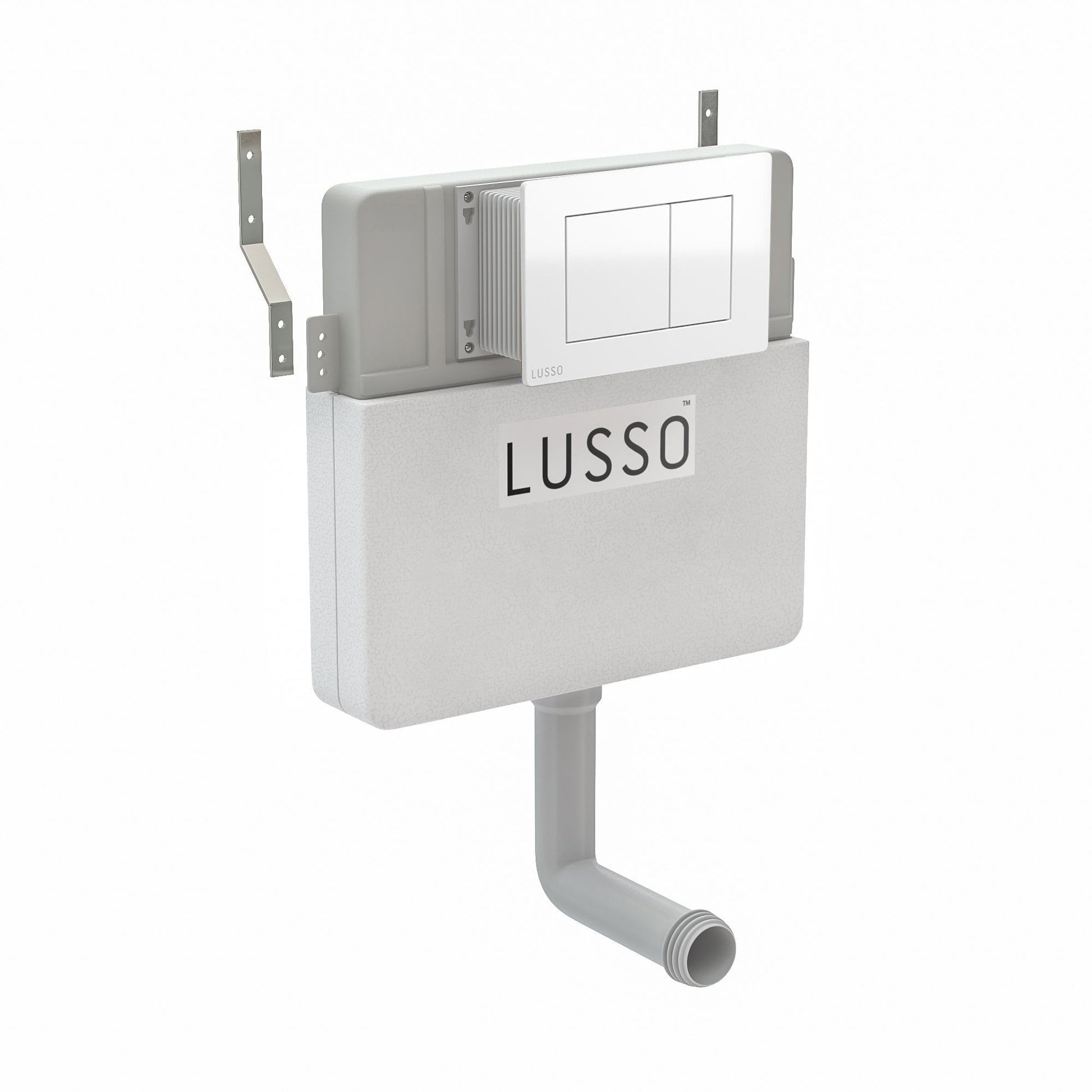 Senza Concealed Dual Flush Cistern with Flush Plate