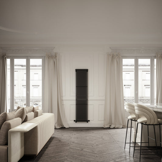 Shadow Matte Black Designer Radiator