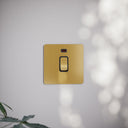 SlimTech Collection Brushed Gold 20A Isolator Switch