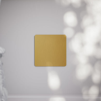 SlimTech Collection Brushed Gold Single Blank Plate