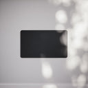 SlimTech Collection Matte Black Double Blank Plate