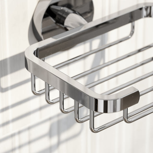 Small Chrome Shower Basket