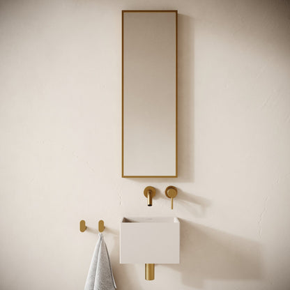 Sobrio Shore Concrete Wall Hung Basin 300mm