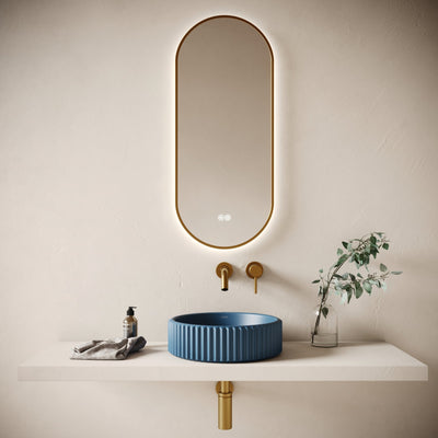 Solco Azure Concrete Countertop Basin 400mm