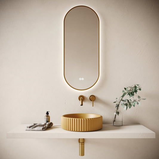 Solco Saffron Concrete Countertop Basin 400mm