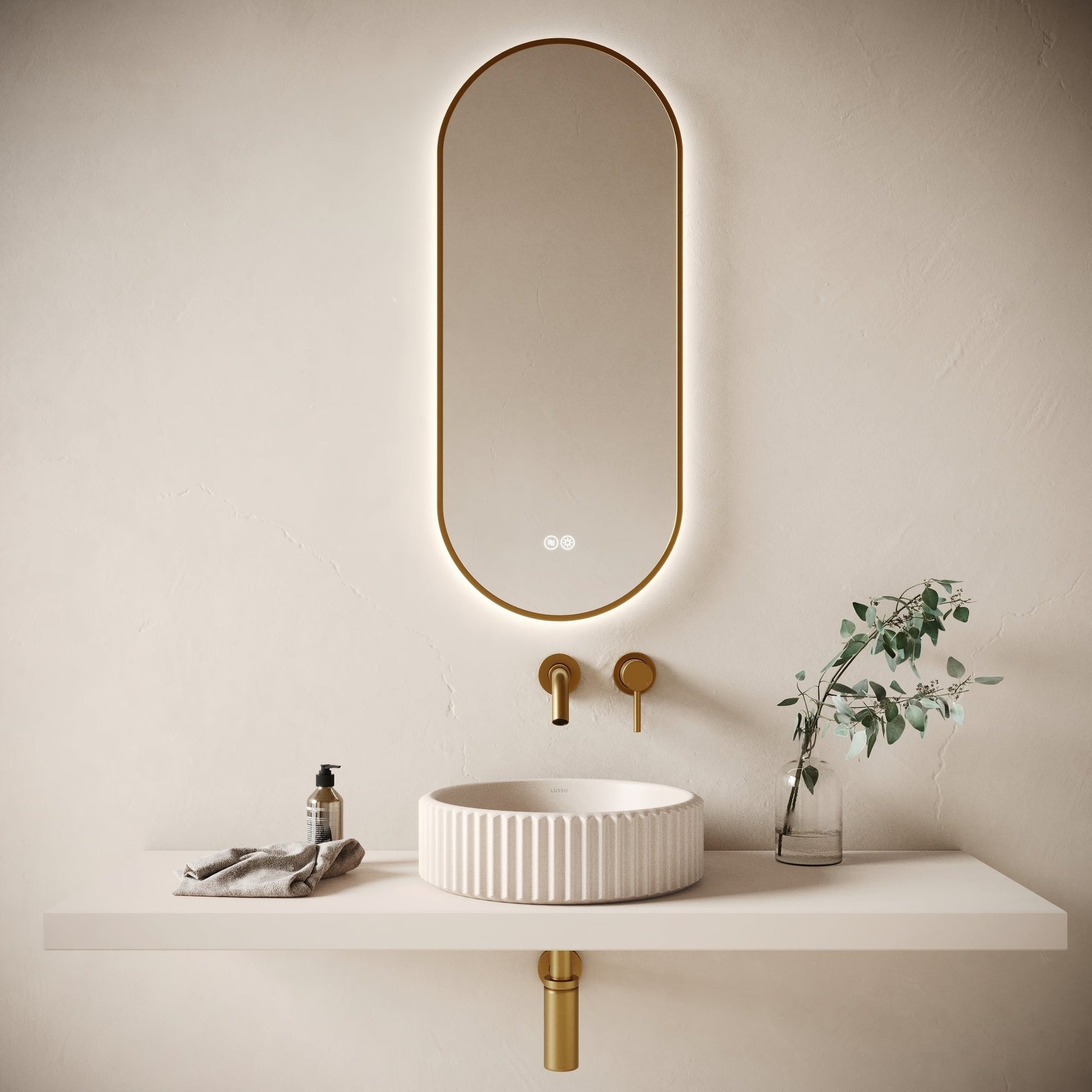 Solco Shore Concrete Countertop Basin 400mm