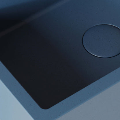 Sostanza Azure Concrete Wall Hung Basin 400mm