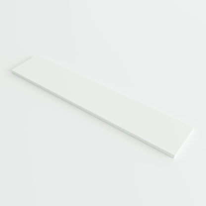 Stone Matte White Upstand Splashback 400mm